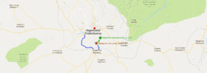 small map of Leisure Hike Tour In Bogd Khan Mountain National Park